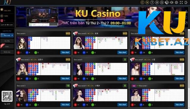 Kubet cung cấp sản phẩm Casino độc quyền